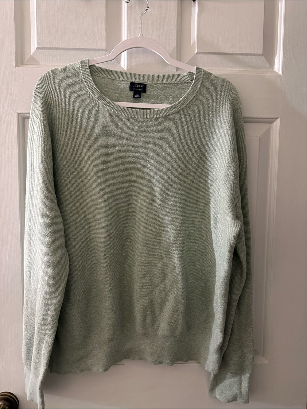 J. Crew Sage Green Women's Crewneck Sweater